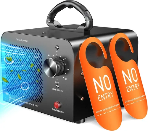 Generador de ozono de 48,000 mg, máquina comercial de ozono para eliminación de olores, desodorizante purificador de aire ionizador de O3 de alta