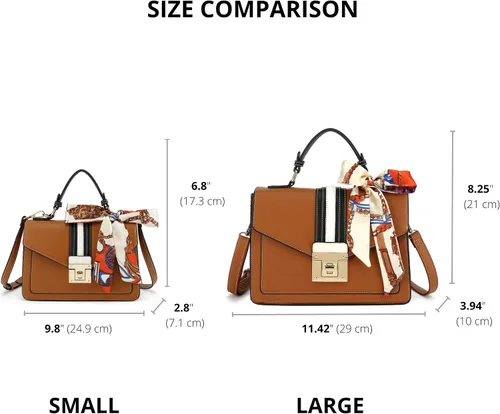 Miniatura 7 de Scarleton H2065 - Bolso de mano para mujer, monederos para mujer