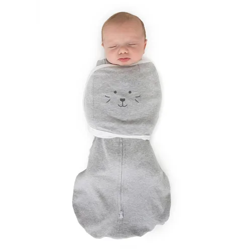 Miniatura 31 de SwaddleDesigns Saco de Envolver Omni de 6 Vías con Brazos Arriba para Recién Nacido, Más Opciones para Calmar el Reflejo de Moro, Mejora el Sueño