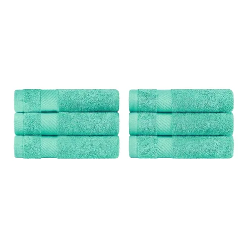 Miniatura 22 de SUPERIOR Kendell - Juego de 4 toallas de baño de algodón egipcio, absorbentes, para la ducha, artículos esenciales para el spa, toallas grandes