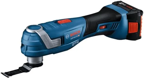 Miniatura 3 de BOSCH GOP18V-34B12 Kit multiherramienta oscilante StarlockPlus® de 18V sin escobillas con (1) batería de alimentación estándar de 2 Ah