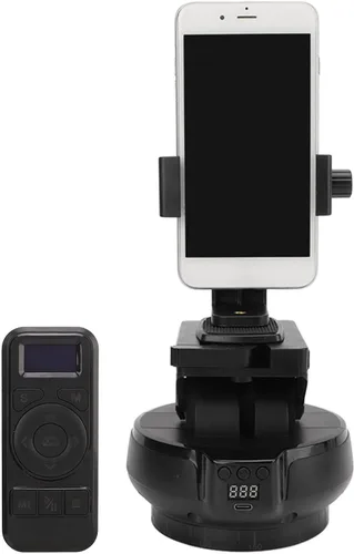 Miniatura 8 de Cabezal de bola de trípode panorámico motorizado de 2.4G, cabezal de inclinación panorámico motorizado automático con interfaz de liberación