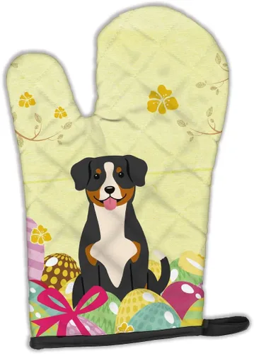 Miniatura 252 de Caroline's Treasures BB2732OVMT Dog House Collection Border Collie - Guante de horno grueso resistente al calor para sartenes calientes y horno