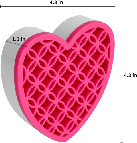 Miniatura 4 de Soporte de silicona para brochas de maquillaje, organizador de cosméticos, soporte para bolígrafos para escritorio, estuche para lápices, Azul