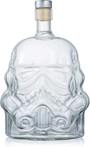 Miniatura 6 de Juego de decantador de whisky transparente creativo, regalos para hombres, carafe destilador de whisky con 4 piedras de whisky y pinza, carafe