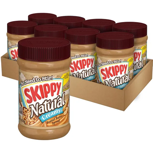 Miniatura 11 de SKIPPY Mantequilla de maní, cremosa natural, 40 onzas