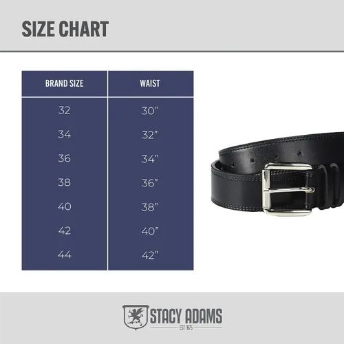 Miniatura 4 de Stacy Adams mens Casual Belts