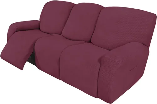 Miniatura 93 de Easy-Going - Funda elástica para sofá reclinable y sofá cama, 6 piezas, protector de muebles, suave, parte inferior elástica, tela jacquard