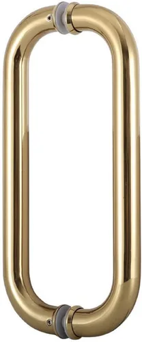 Miniatura 8 de WANLIAN Hardware - Tirador tubular de puerta de ducha de 8 pulgadas para puertas de ducha sin marco, con arandelas (manija de 8 pulgadas) (Gery)