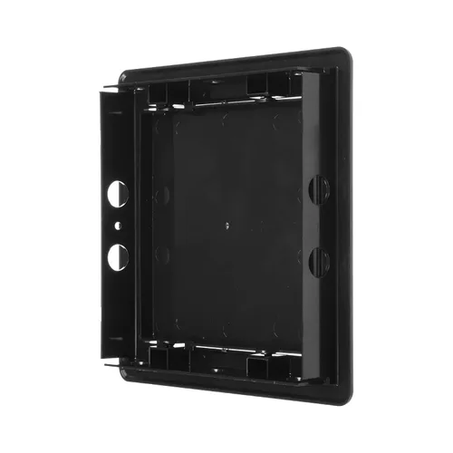 Miniatura 5 de Panel de acceso de plástico negro de 6" x 6". Panel de puerta de conducto de servicio. Panel de acceso de pared para fontanería, electricidad