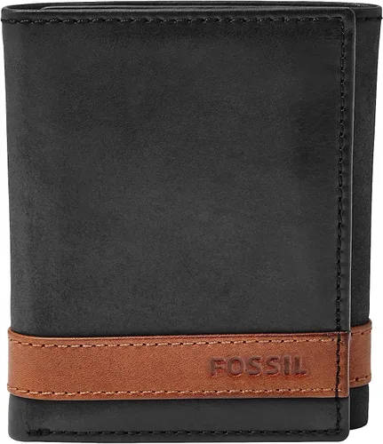 Miniatura 5 de Cartera de piel plegada para hombre Fossil