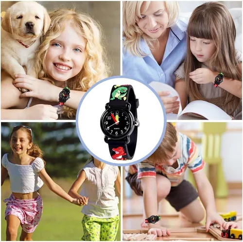 Miniatura 7 de Regalo para niñas de 4 a 13 años, reloj de juguete para niños de 5 a 12 años de edad, regalo de cumpleaños para niños