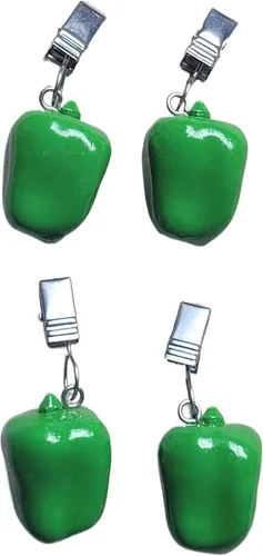 Miniatura 17 de TwoFish Home - Juego de 4 manteles de resina con diseño de flores amarillas para manteles y pesos, clips para manteles (flores de sol amarillas)