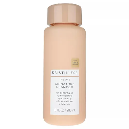 Kristin Ess Hair The One Signature Salon Champú sin sulfatos para humedad, suavidad + brillo, aceite de aguacate, antiencrespamiento, aclarante,
