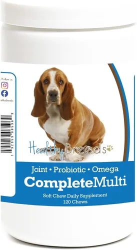 Miniatura 28 de Healthy Breeds Boxer todo en uno multivitamínico suave masticable 120