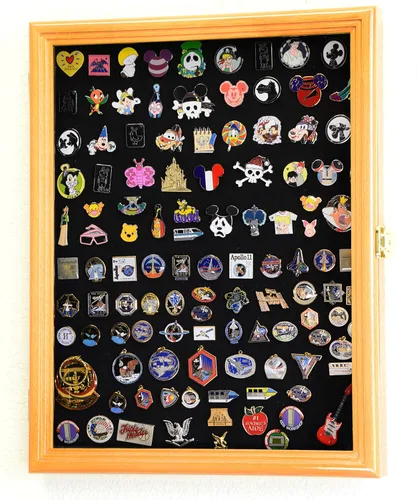 Miniatura 5 de Disney Hard Rock - Soporte de pared con pin de solapa militar (acabado cereza)