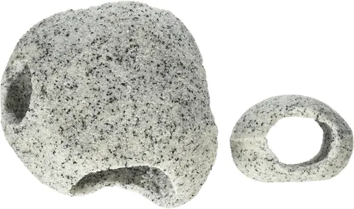Miniatura 9 de Penn-Plax Deco-Replicas - Adorno de granito para acuario y escondite – Aspecto realista de piedra – Seguro para tanques de agua dulce y agua salada