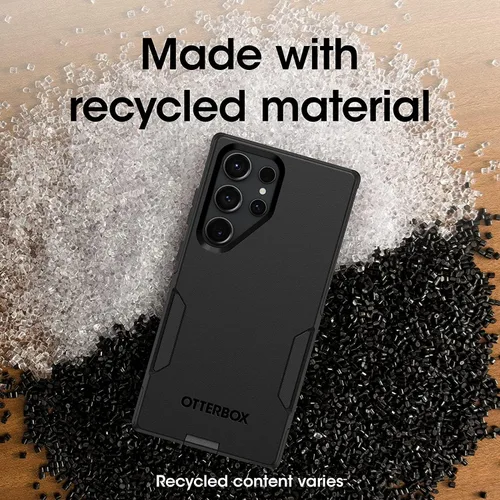 Miniatura 6 de OtterBox Galaxy S23 Ultra (solamente) - Funda de la serie Commuter - Negro, delgado y resistente, apto para bolsillo, con paño de limpieza, embalaje