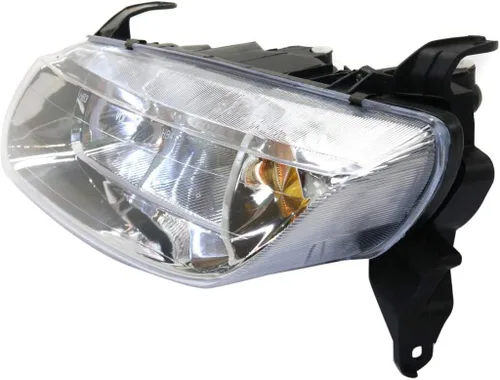 Miniatura 3 de KarParts360 Para 2001 2002 Saturn L200 Conjunto de faros delanteros par lado conductor y pasajero w/bombillas para GM2502200 GM2503200 Lado