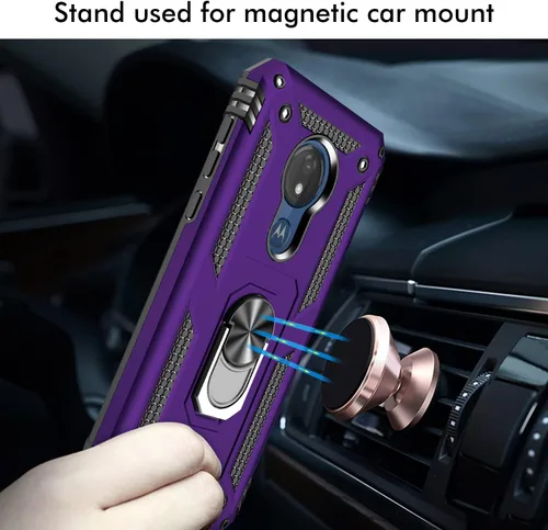 Miniatura 4 de Funda protectora para Moto G7 Power para Motorola Moto G7 Power, color morado