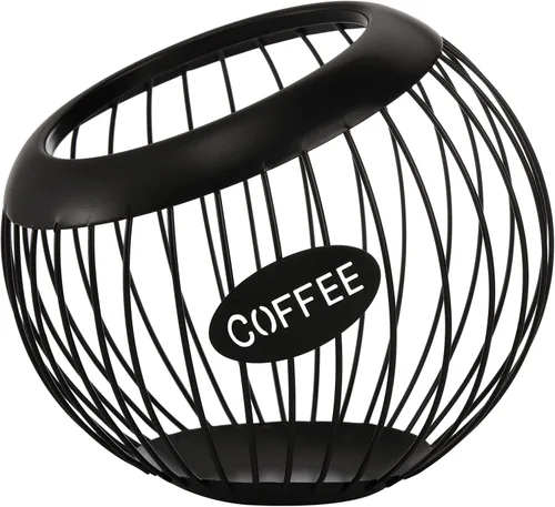 TOPZEA Soporte para cápsulas de café, organizador de cápsulas de café de gran capacidad, organizador de cápsulas de café, almacenamiento de cápsulas