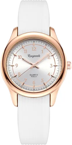 Miniatura 10 de Reloj de enfermera impermeable para mujer, reloj analógico de enfermería con segunda mano, esfera de fácil lectura
