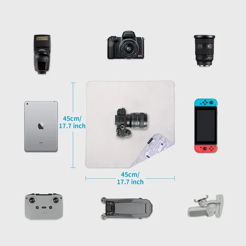 Miniatura 5 de PGYTECH Funda Protectora, Envoltura de Lente Antiarañazos, Protector de Lente, Paño Autoadhesivo Mágico Protector de Cámara para DSLR/Lente