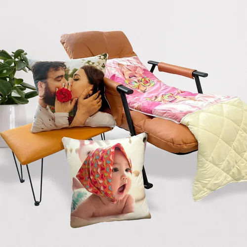 Miniatura 4 de Edredón de almohada con foto personalizada, almohada personalizada de doble uso, funda de almohada personalizada con imagen, almohadas decorativas