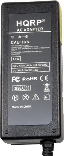 Miniatura 2 de HQRP Adaptador de CA de 19 V compatible con LG LCAP25A LCAP16A-E 19MA31D 19MN43D 22LB4510 22MN43D 24LB4510 24LB451B 24LN451B 27MA43D Monitor LED LCD