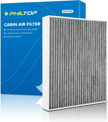 Miniatura 15 de PHILTOP Filtro de aire de cabina HEPA con carbón activado, compatible con CF10934 Mercedes-Benz E350, C300, C250, GLK350, C350, CLS550, E400, SL550