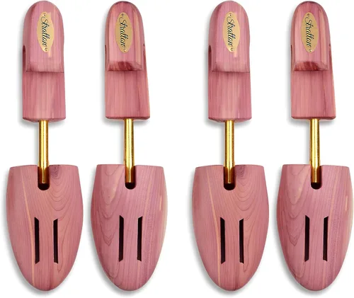 Stratton CEDAR SHOE TREE - Paquete económico para hombres Cultivado en Estados Unidos Gran regalo para hombres
