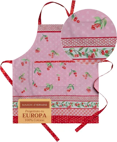 Miniatura 71 de Maison d' Hermine Delantal 100% de algodón para mujeres con bolsillo de cocina delantal de chef para hombres para cocinar primavera verano