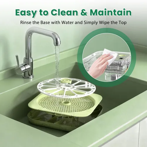 Miniatura 7 de Incubadora de 12 huevos con pantalla de humedad y vela integrada, girador automático, control de temperatura y humedad, recarga automática de agua