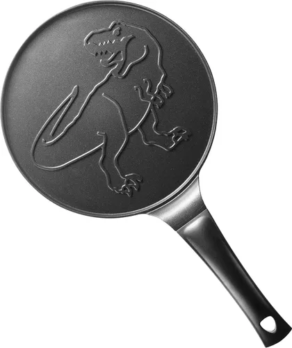 Miniatura 9 de Sartén gigante para panqueques con diseño de dinosaurio, para hacer panqueques gigantes de 10 pulgadas para el desayuno de niños mágicos, decora