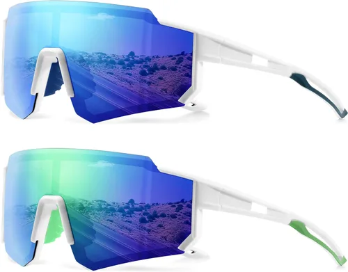 Miniatura 8 de Gafas de sol polarizadas deportivas para hombres y mujeres, gafas de sol para pesca, ciclismo, bicicleta de montaña, béisbol con protección UV Marco