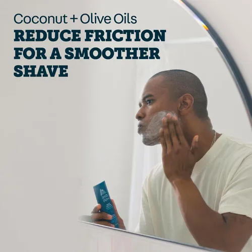 Miniatura 7 de Oars + Alps Crema de afeitar calmante para hombre, probada por dermatólogos e infundida con aloe y aceite de coco, aroma fresco de salpicaduras