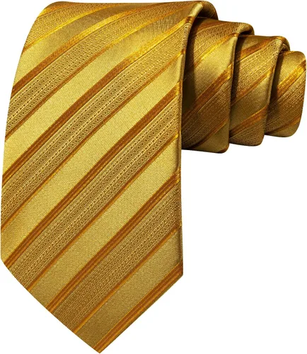 Miniatura 288 de Barry.Wang Juego de corbatas para hombre, corbata de seda a rayas, tejido a cuadros, gemelos formales, negocios, boda