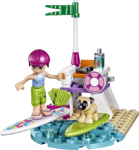 Miniatura 6 de LEGO Friends Mia´s Beach Scooter 41306 kit de construcción