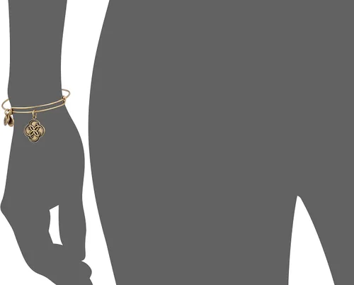 Miniatura 3 de Alex and Ani Pulsera esclava con dijes "Aliento de vida