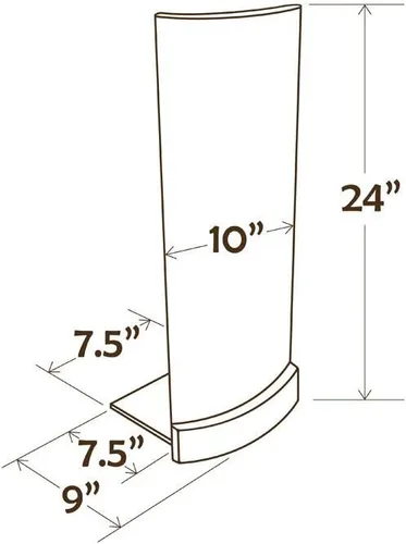 Miniatura 5 de Sofa-Scratcher. Poste de rascado para gatos, esquinero para sofás. Protector de muebles (Carbón)