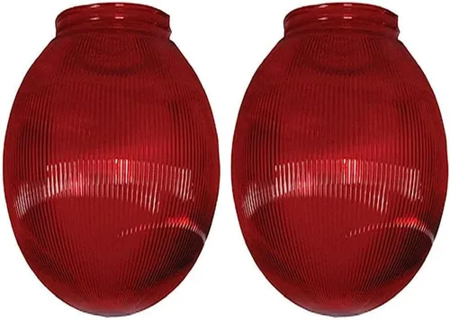 Miniatura 2 de 3203-51630, globo de luz de repuesto de latón, Rojo