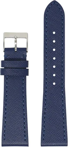 DASSARI - Correa de piel de Saffiano italiana de liberación rápida para reloj Elige tu colorlongitud 0.709in, 0.787in, 0.827in, 0.866in, 0.906in,