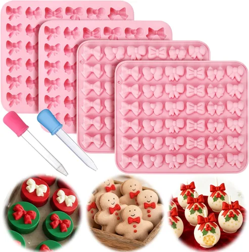 Miniatura 10 de Palksky Moldes de chocolate de vaquero, paquete de 2 moldes de silicona con temática occidental para hornear con botas de caballo de vaquero, 4