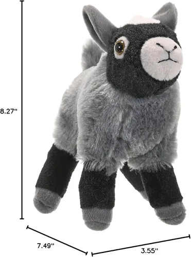 Miniatura 6 de Wild Republic Peluche de cabra, animal de peluche, regalos para niños, Cuddlekins de 8 pulgadas, versión original