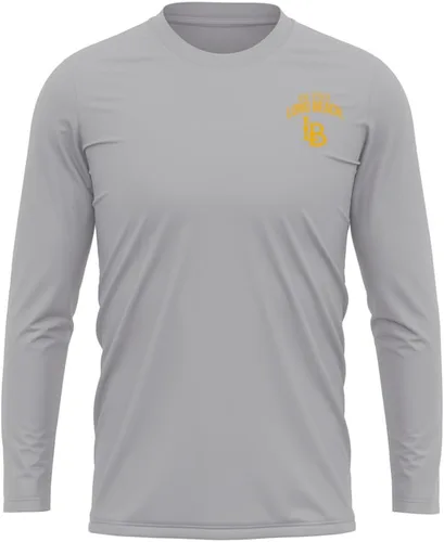 Miniatura 227 de Camisa deportiva de manga larga oficial de la NCAA Collegiate para hombre, con logotipo en el pecho izquierdo, colección Athletic Heather