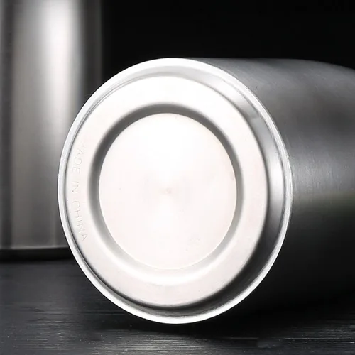 Miniatura 5 de Jarra de agua de acero inoxidable de 1 litro con tapa aislada, jarra de café térmica de acero inoxidable de doble pared al vacío, termo para café