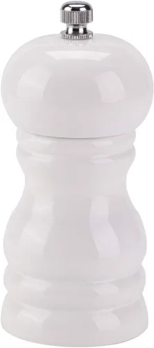 Miniatura 9 de uxcell Molinillo de sal y molinillo de madera de 4.5 pulgadas con grosor ajustable para condimentos, preparación de comidas, cocina, comedor