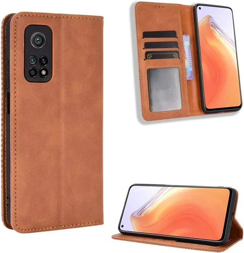 Miniatura 7 de Funda para Xiaomi Mi 10T 5G Caso,Funda para Xiaomi Mi 10T 5G M2007J3SY / Mi 10T Pro 5G M2007J3SG / Redmi K30S Case PU Leather Flip Cover Negro