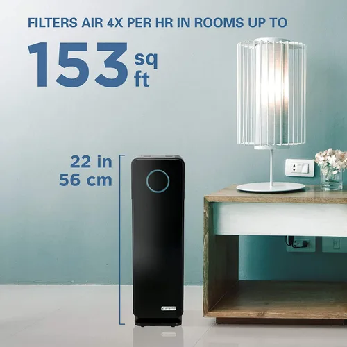 Miniatura 3 de Germ Guardian - Purificador de aire con filtro HEPA verdadero, desinfectante de luz UV, elimina gérmenes, purificador de aire para el hogar