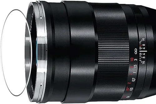 Paquete de 3 protectores de pantalla, compatibles con Carl Zeiss Distagon T 1.4/35 ZE TPU Guard (no protectores de vidrio templado) nueva versión
